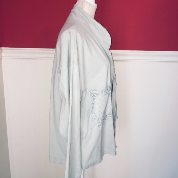 Amazing Christine Damen Tie Front Jacket/Cardigan - Picture 3 of 9